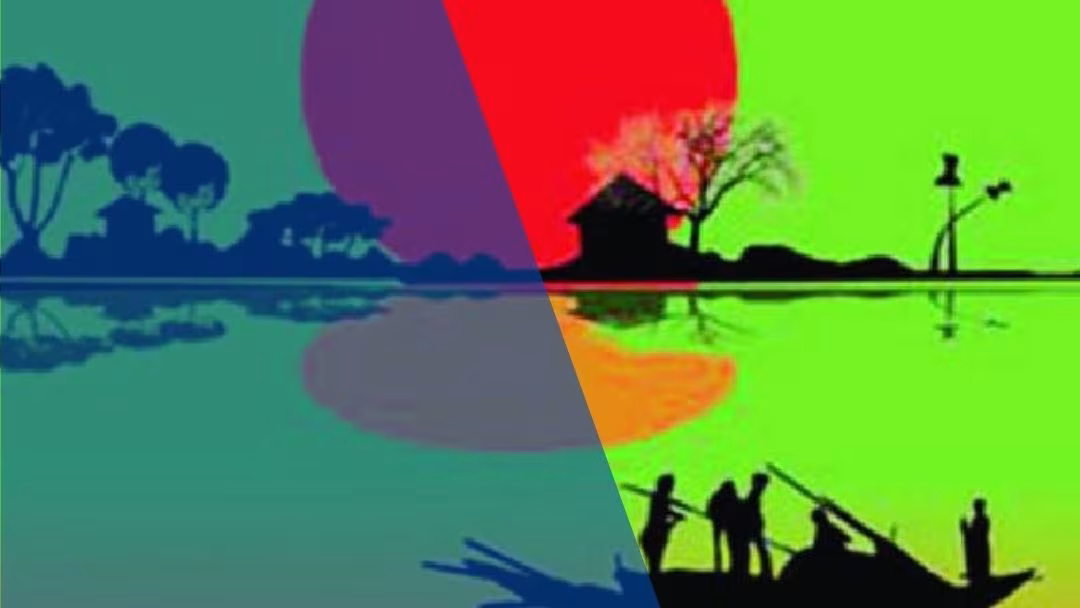 জলছবিতে সোনার বাংলা